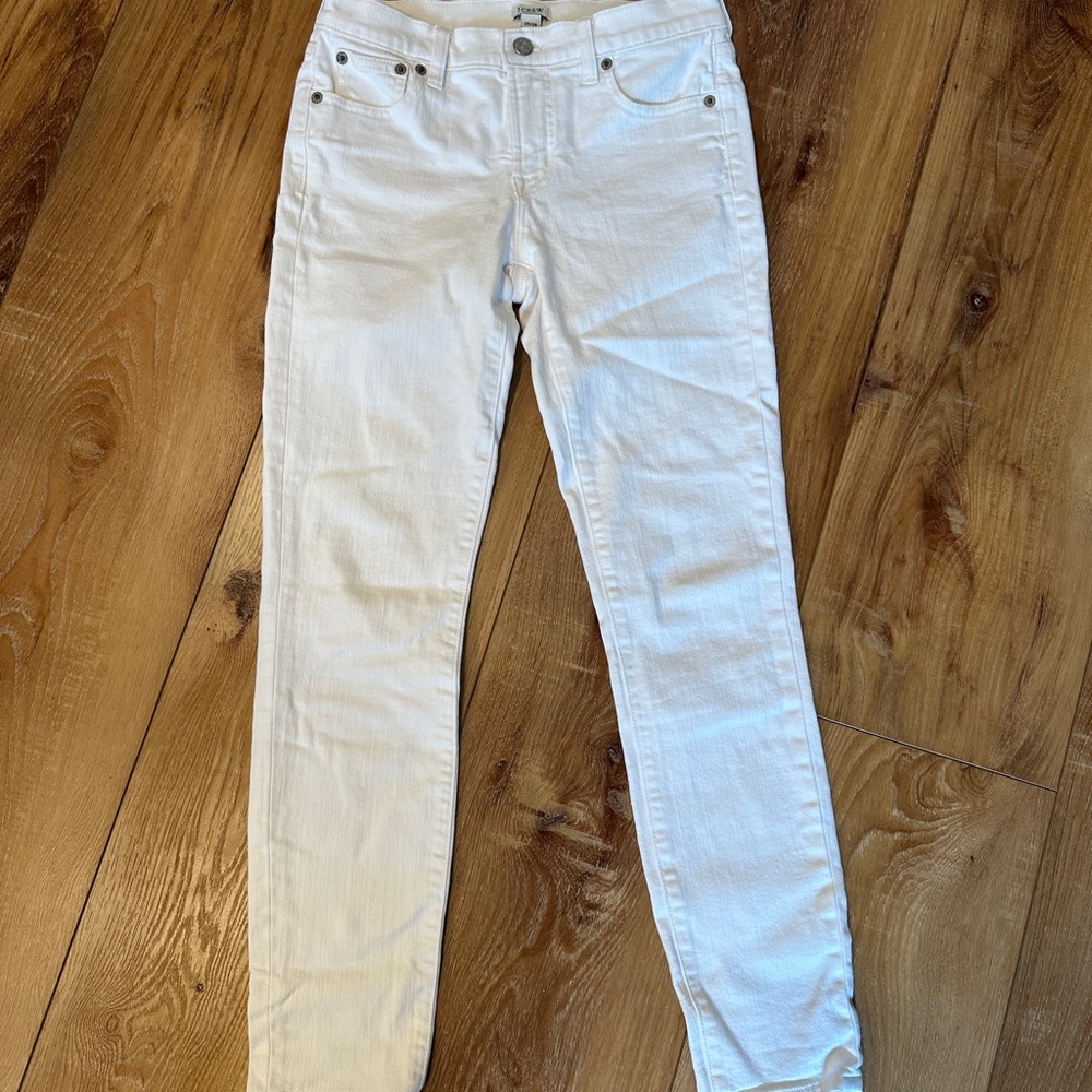 J. Crew White Jeans sz 24
